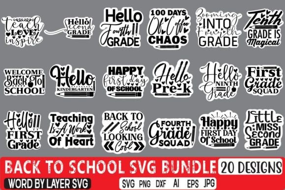 Back to School SVG Bundle 15