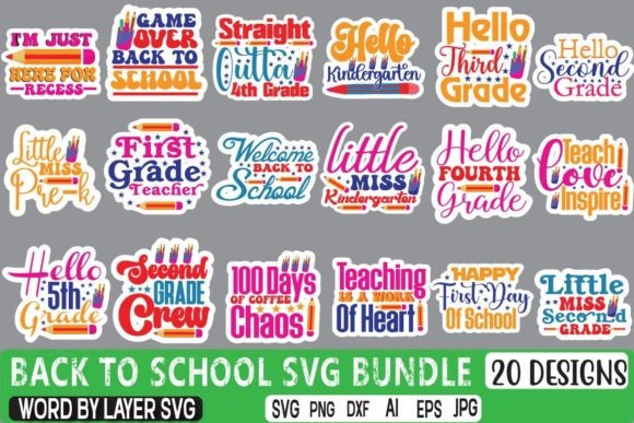 Back to School SVG Bundle Vol. 14