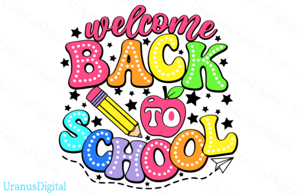 Welcome Back to School PNG: Graphics & Illustrations for Real Brand Projects
